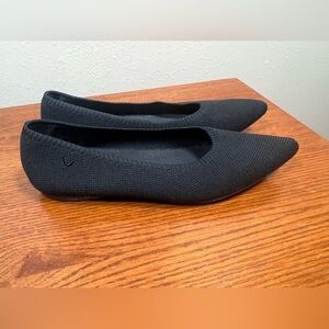 Vivaia Pointed Ballet Plats Size EU 40 - Black